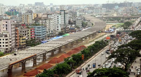 দৃশ্যমান হচ্ছে ঢাকা-আশুলিয়া এক্সপ্রেসওয়ে