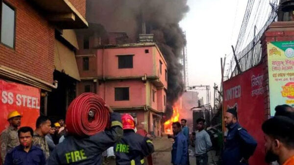 টঙ্গীর স্টিল মিলের ট্রান্সফরমারে আগুন