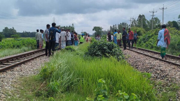 নরসিংদীতে ট্রেনে কাটা পড়ে ৫ জন নিহত