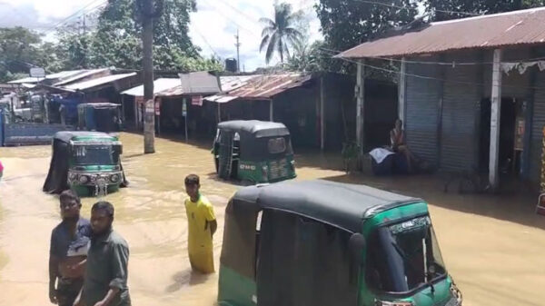 নতুন করে প্লাবিত হচ্ছে কিছু এলাকা