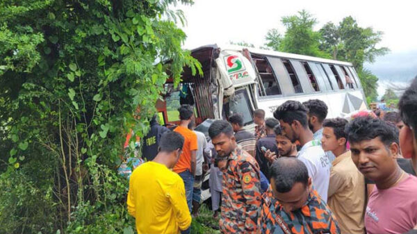 গোপালগঞ্জে বাসের চাপায় দুই ভাই নিহত