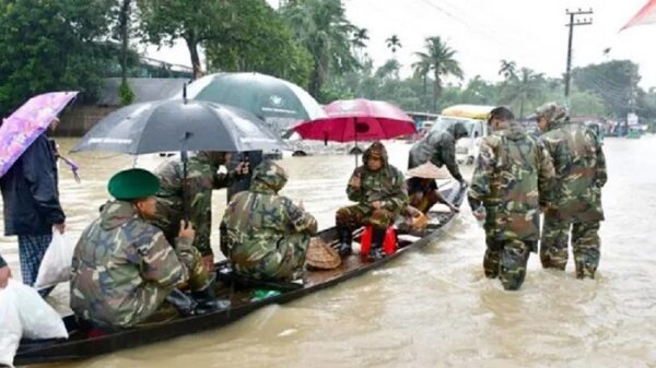 শেরপুরে ভয়াবহ বন্যায় প্রাণ গেল ৭ জনের