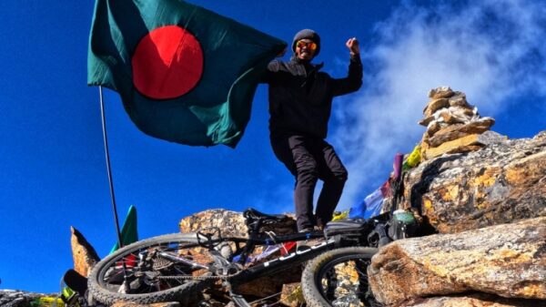 বাংলাদেশি সাইক্লিস্ট তাম্মাতের বিশ্ব রেকর্ড